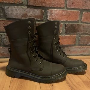 Dr. Marten Fold Down Combat Boot Moto